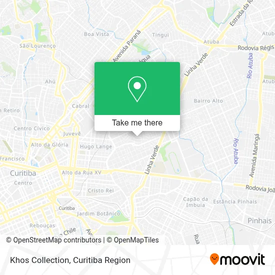 Khos Collection map