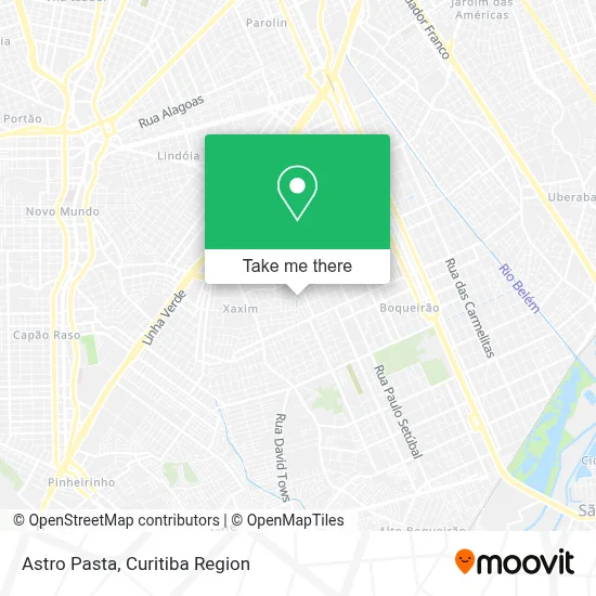 Astro Pasta map