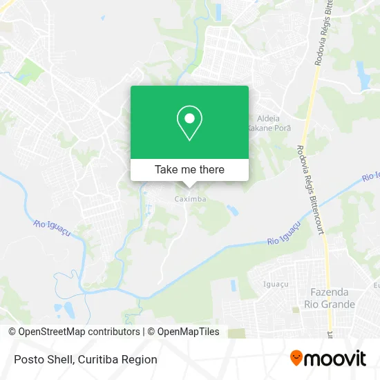 Posto Shell map