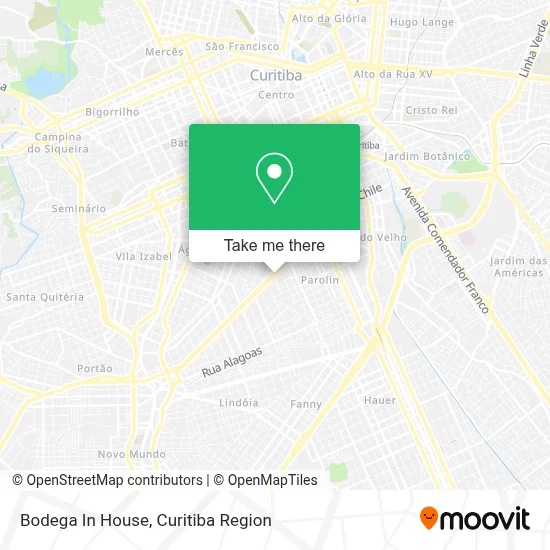 Bodega In House map