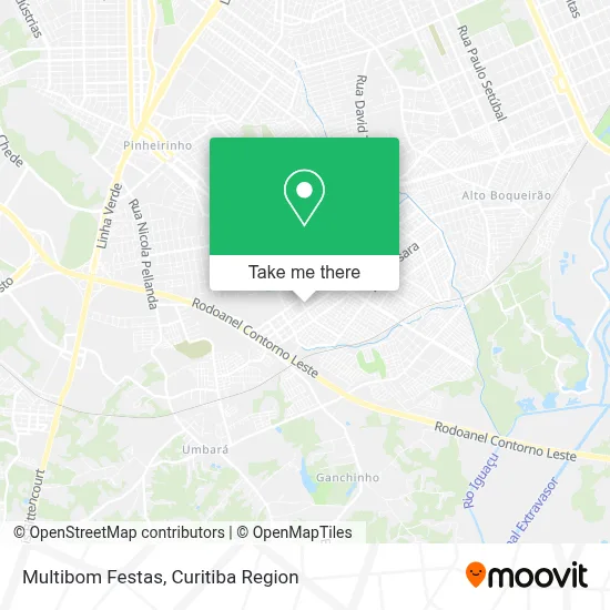 Multibom Festas map