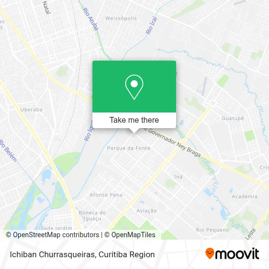 Ichiban Churrasqueiras map