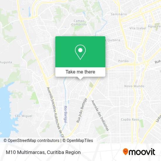 M10 Multimarcas map