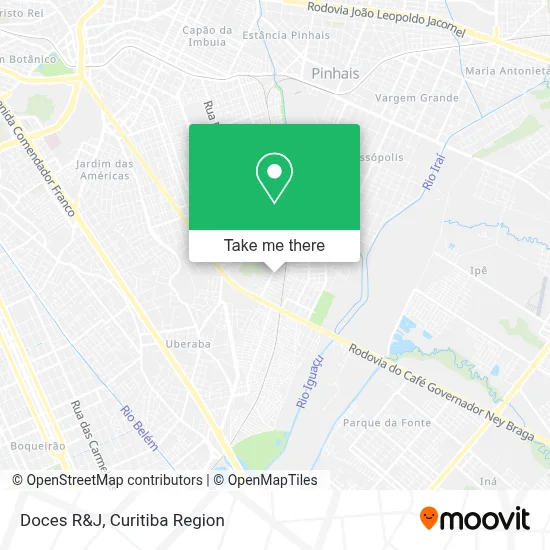 Doces R&J map