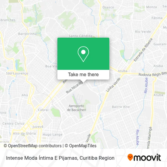 Intense Moda Íntima E Pijamas map