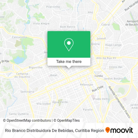Rio Branco Distribuidora De Bebidas map