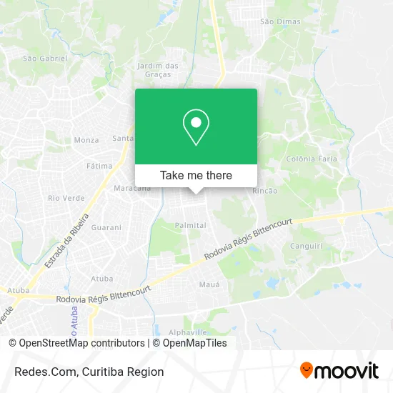 Redes.Com map