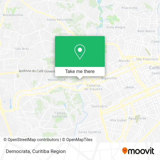 Democrata map