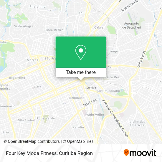 Four Key Moda Fitness map