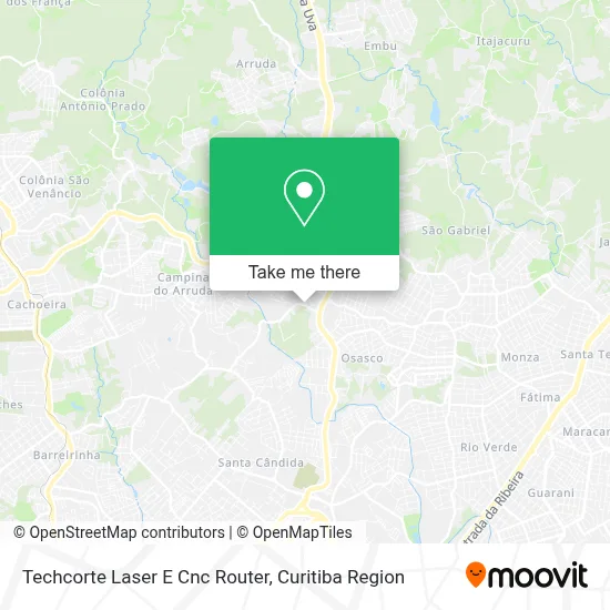 Techcorte Laser E Cnc Router map