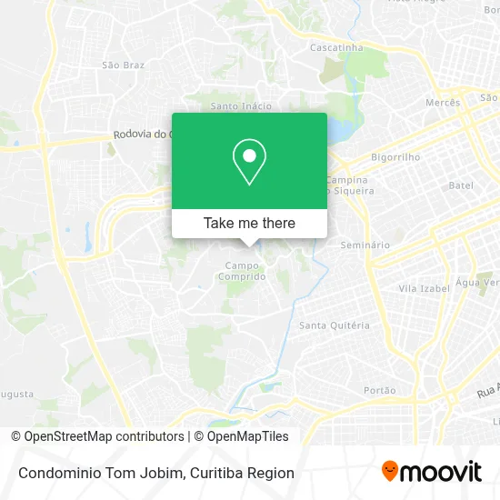 Condominio Tom Jobim map