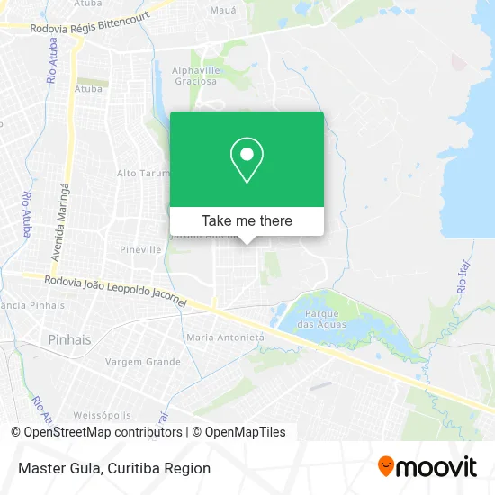 Master Gula map