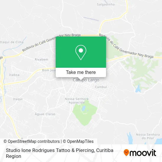 Studio Ione Rodrigues Tattoo & Piercing map