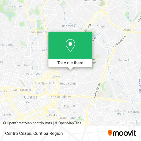 Centro Ceaps map