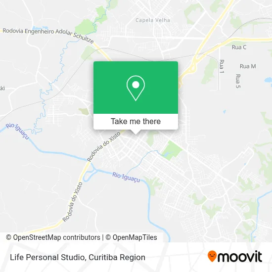 Life Personal Studio map