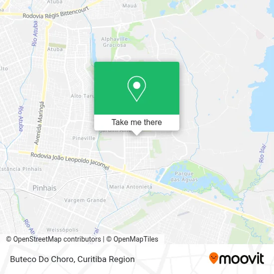 Buteco Do Choro map
