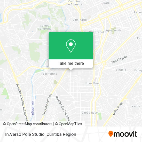 In.Verso Pole Studio map