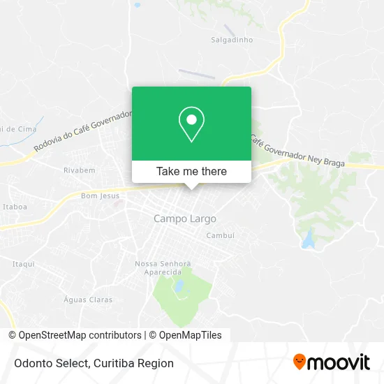Odonto Select map