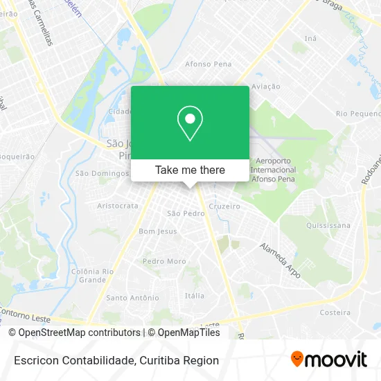 Escricon Contabilidade map