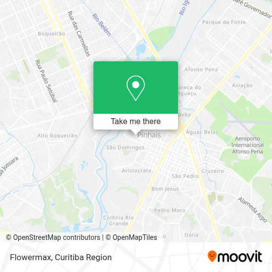 Flowermax map