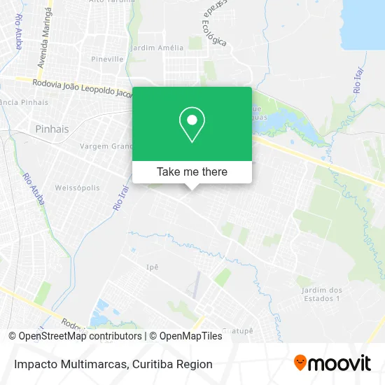Impacto Multimarcas map