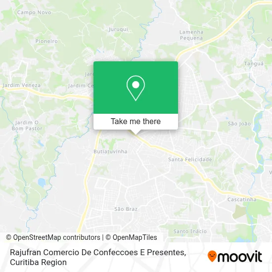 Rajufran Comercio De Confeccoes E Presentes map