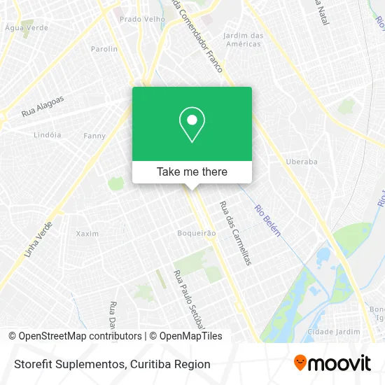 Storefit Suplementos map