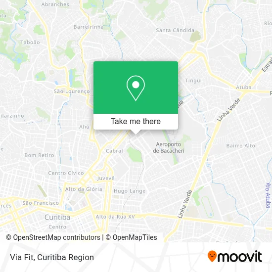 Via Fit map