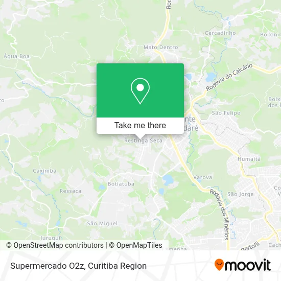 Supermercado O2z map