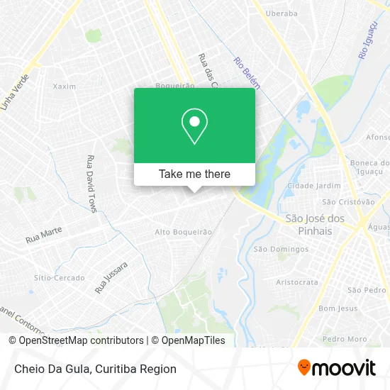Cheio Da Gula map