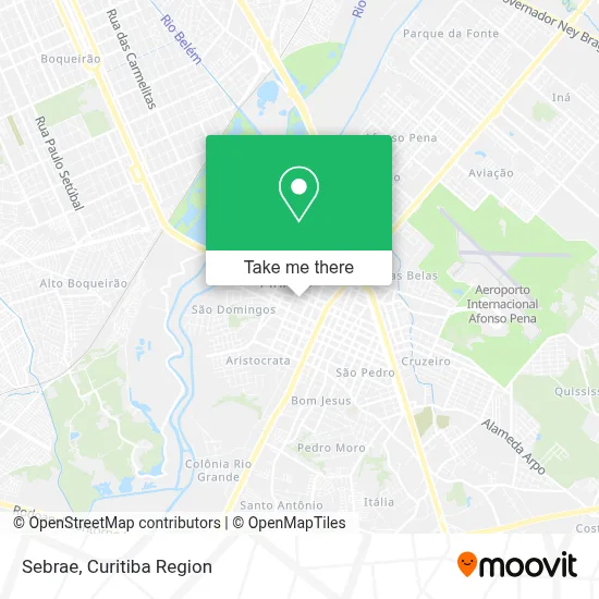 Sebrae map