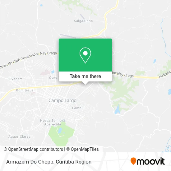 Armazém Do Chopp map