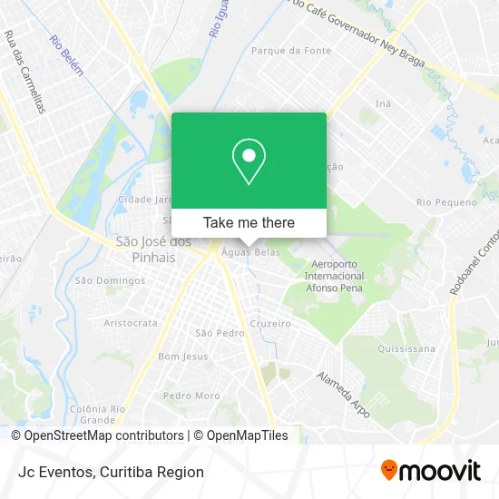 Jc Eventos map
