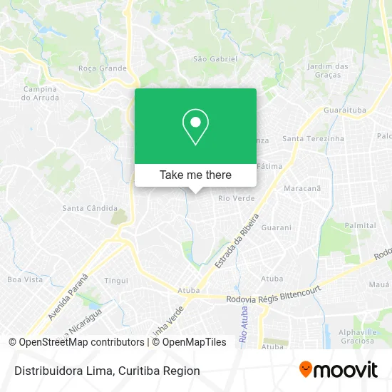 Distribuidora Lima map