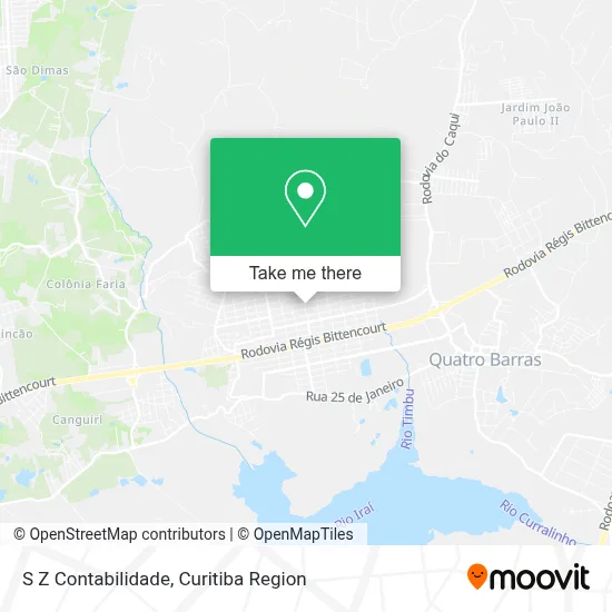 S Z Contabilidade map