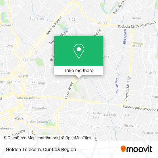 Golden Telecom map