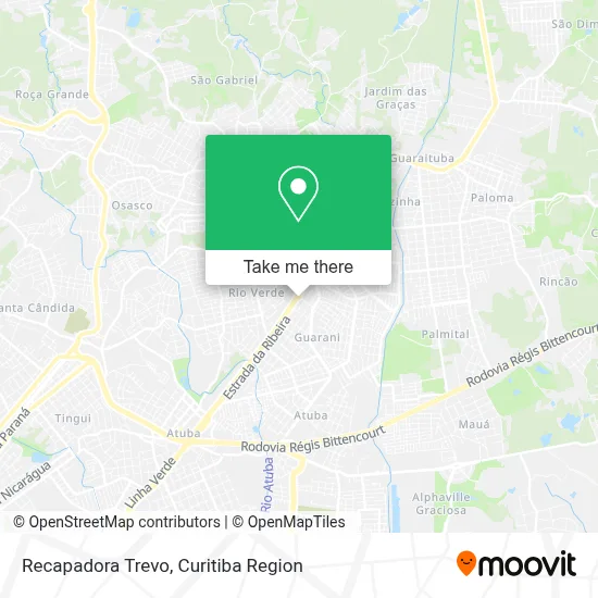 Recapadora Trevo map