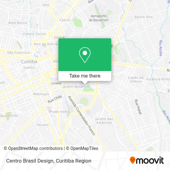 Centro Brasil Design map