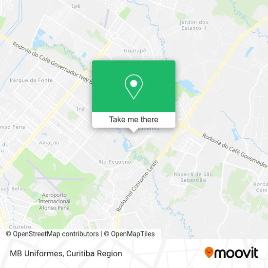 MB Uniformes map