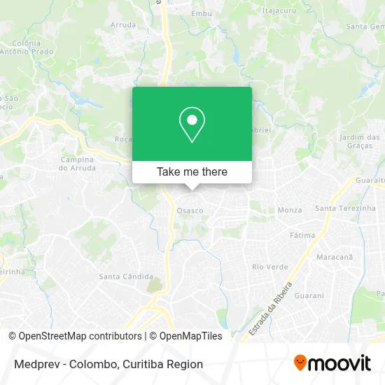 Medprev - Colombo map