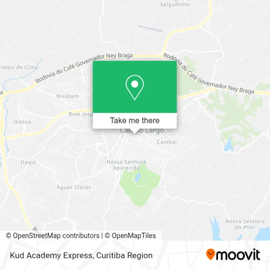 Kud Academy Express map
