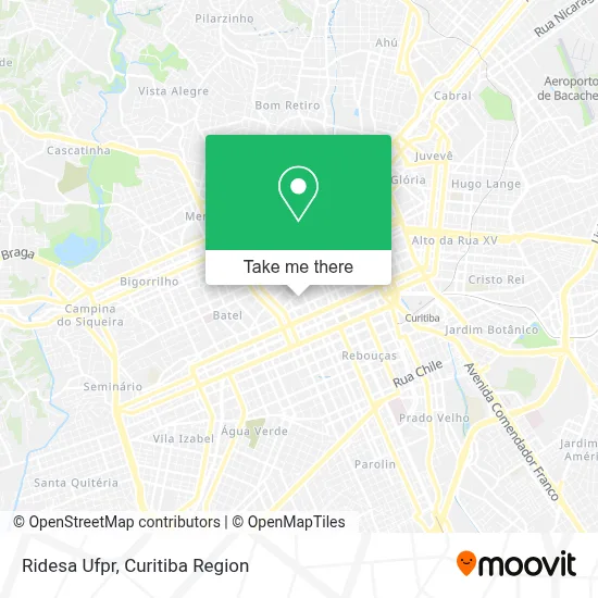 Ridesa Ufpr map