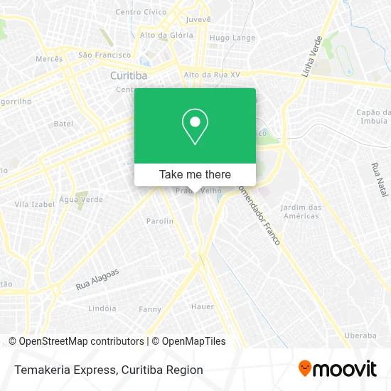 Temakeria Express map