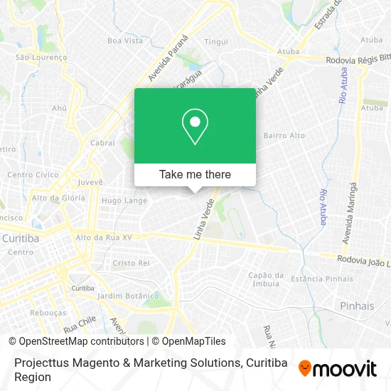 Projecttus Magento & Marketing Solutions map