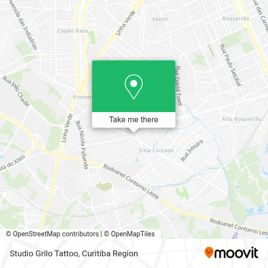 Studio Grilo Tattoo map