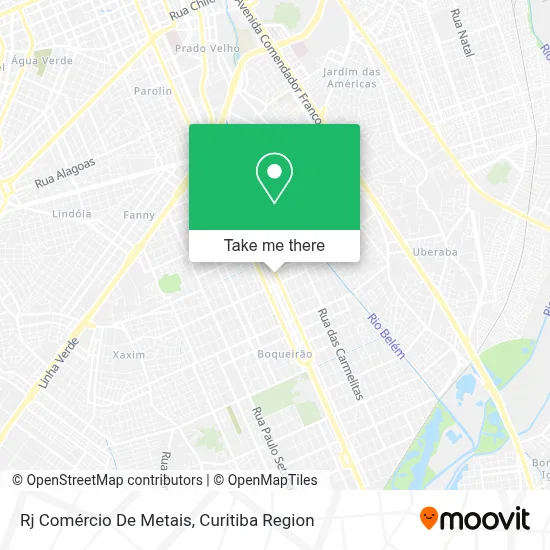 Rj Comércio De Metais map