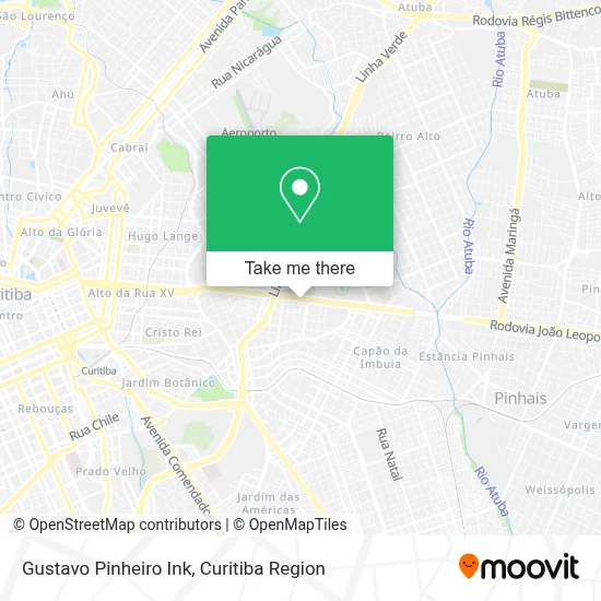 Gustavo Pinheiro Ink map