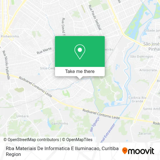 Rba Materiais De Informatica E Iluminacao map