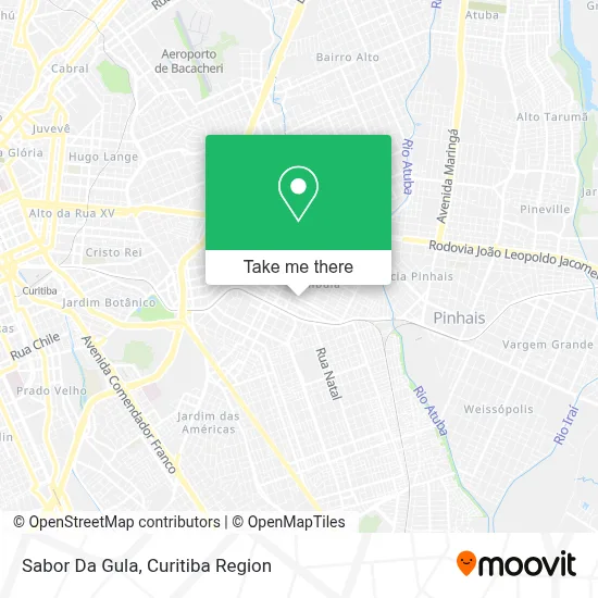 Sabor Da Gula map