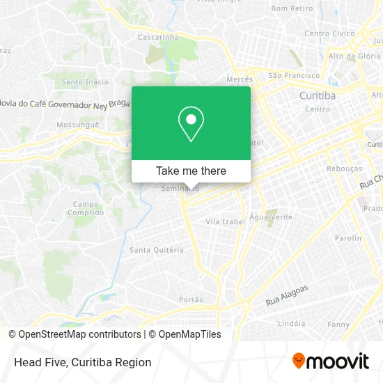 Head Five map